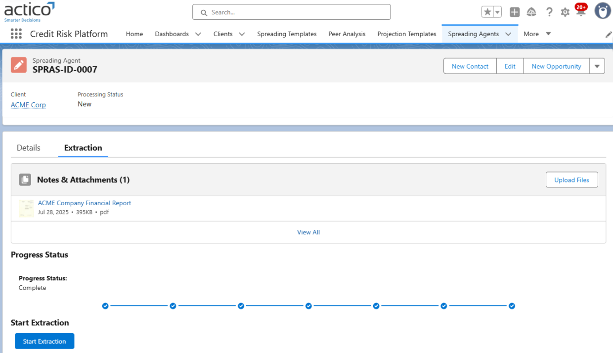 ACTICO Automate Financial Spreading Software