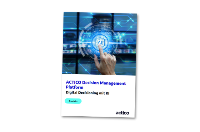 ACTICO Decision Management Platform Brochure DE
