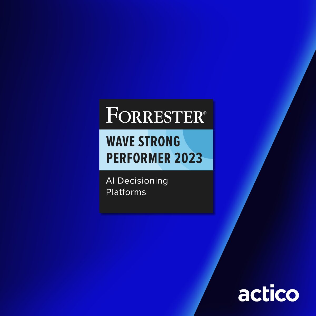 Overlay Head Image for ACTICO winning Forrester Award 2023