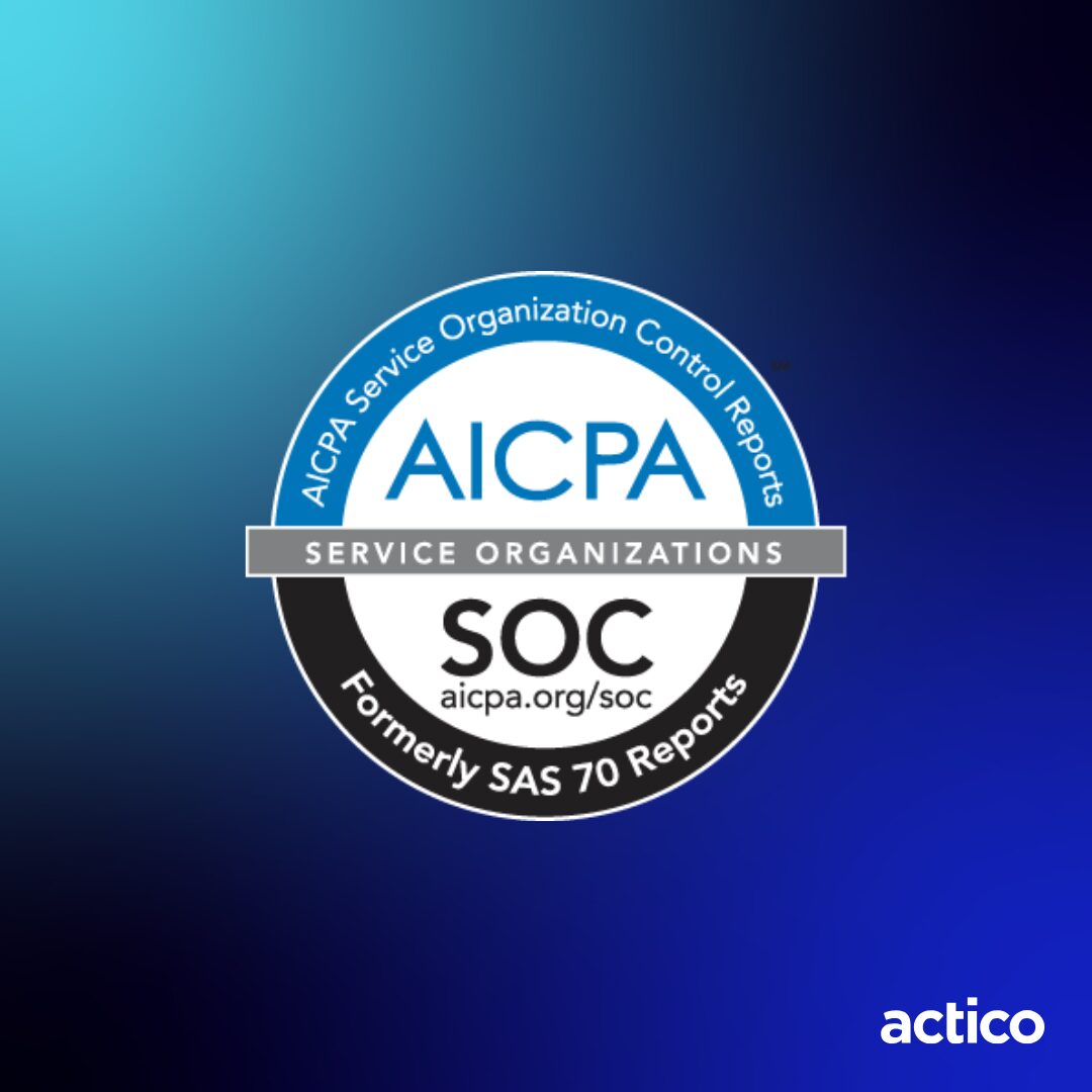 Overlay Head Image for ACTICO getting certified for AICOA SOC