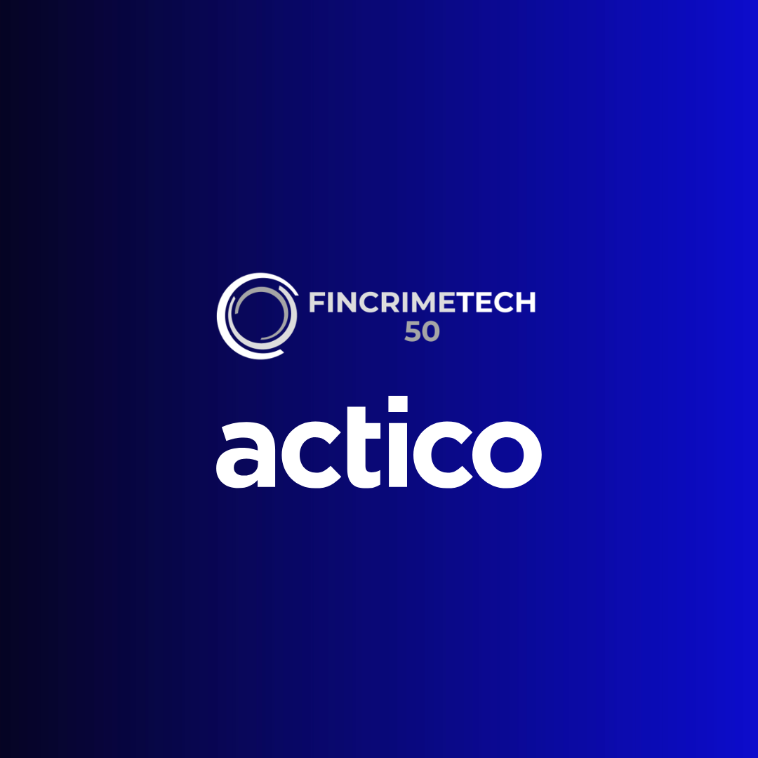 Overlay Head Image for ACTICO winning FinCrimeTECH 50
