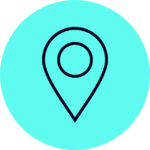 ACTICO Icon electric blue bubble place