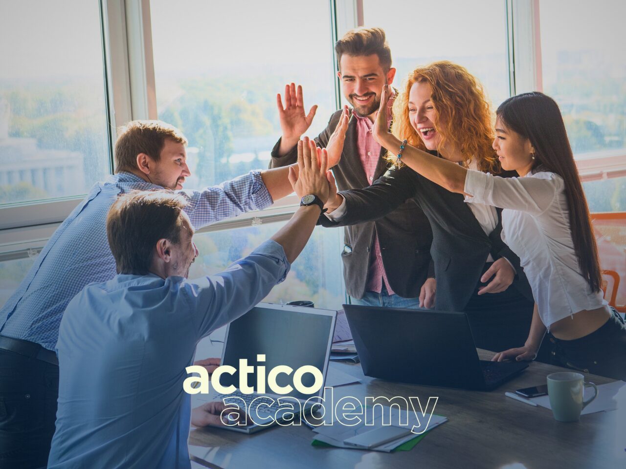 ACTICO Academy Header with logo