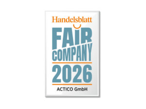 ACTICO Auszeichnung Handelsblatt Fair Company 2026