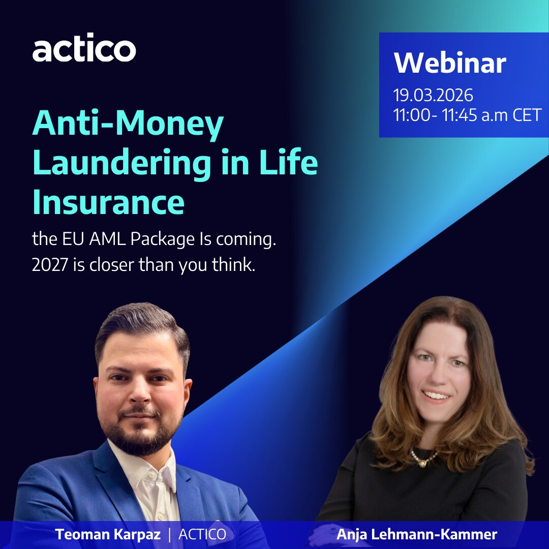 Webinar Header Anti-Money Laundering in Life Insurance