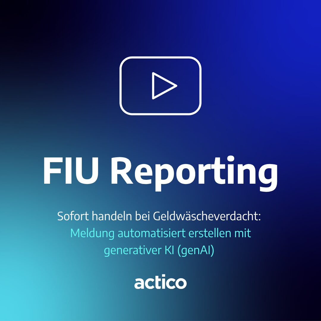 Mit generativer KI schnell und sicher durch den goAML-Meldeprozess